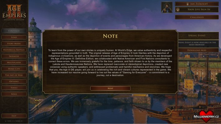 Obrázek ke hře Age of Empires III: Definitive Edition