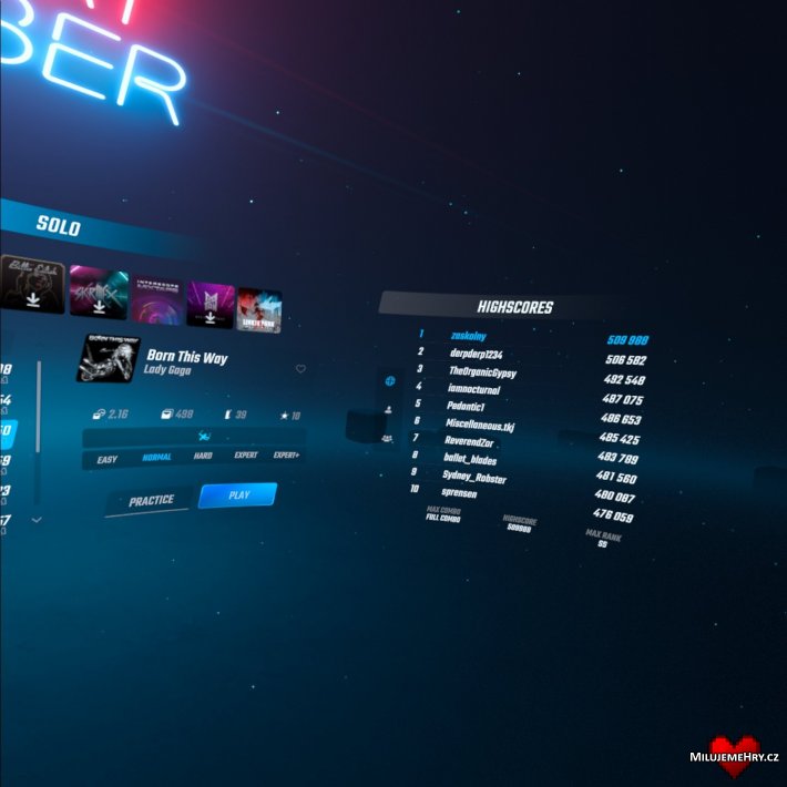 Obrázek ke hře Beat Saber: Lady Gaga Music Pack