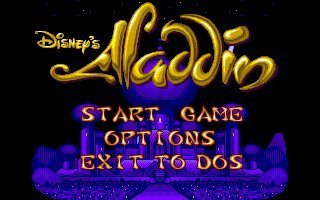 Disney's Aladdin pro DOS.