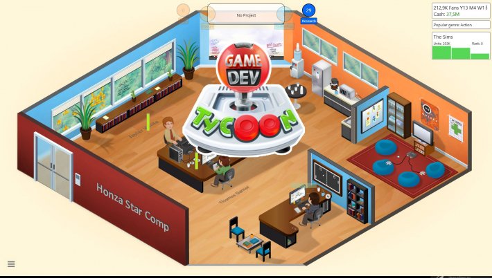 Game Dev Tycoon pro Windows.