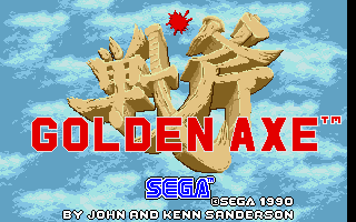 Golden Axe pro Amstrad CPC.