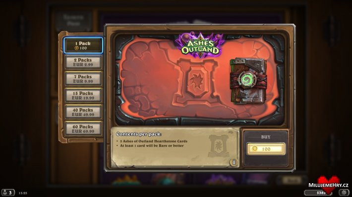 Obrázek ke hře Hearthstone: Ashes of Outland