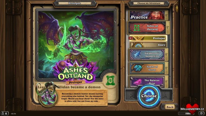 Obrázek ke hře Hearthstone: Ashes of Outland