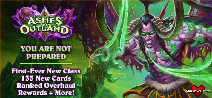 Obrázek ke hře Hearthstone: Ashes of Outland