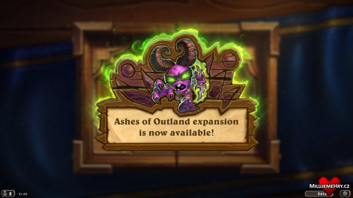 Obrázek ke hře Hearthstone: Ashes of Outland