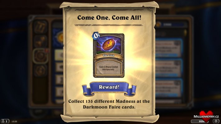 Obrázek ke hře Hearthstone: Madness at the Darkmoon Faire