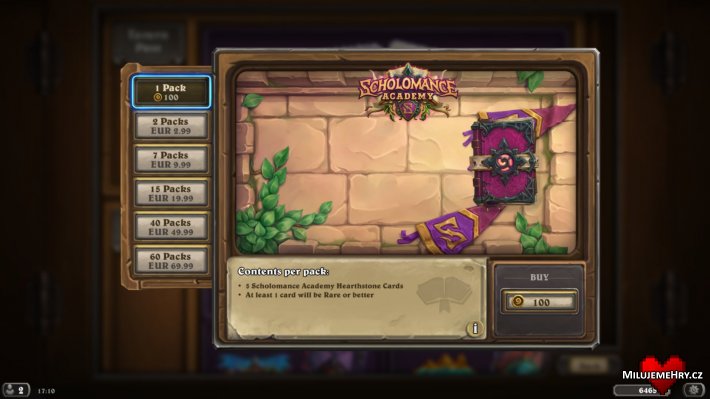 Obrázek ke hře Hearthstone: Scholomance Academy