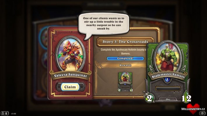 Obrázek ke hře Hearthstone