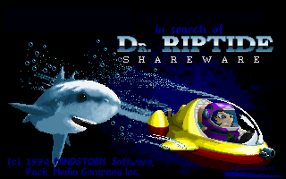 In Search of Dr. Riptide pro DOS.