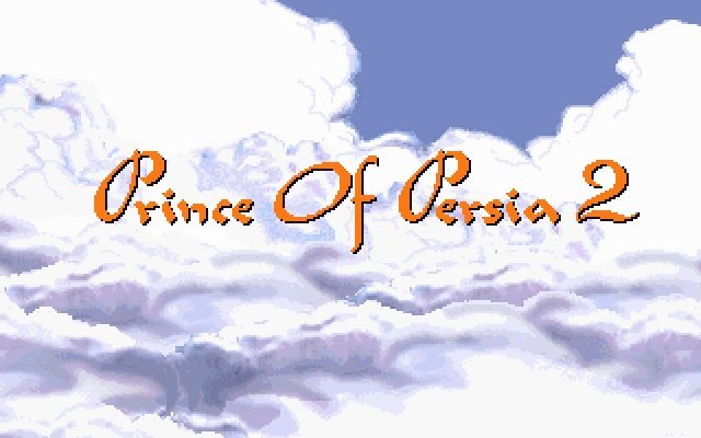 Logo staré hry Prince of Persia 2: The Shadow & The Flame