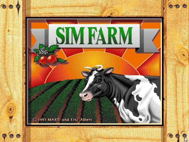 SimFarm pro DOS.