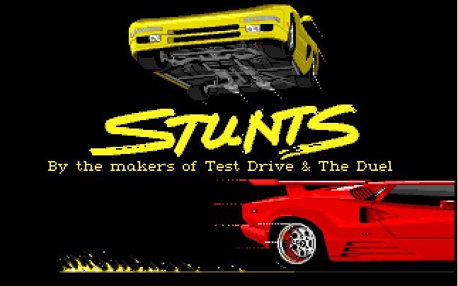 Stunts pro FM Towns.