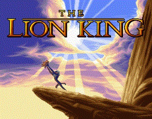 The Lion King pro Game Boy.