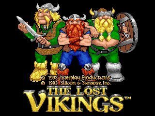 The Lost Vikings pro Amiga CD32.